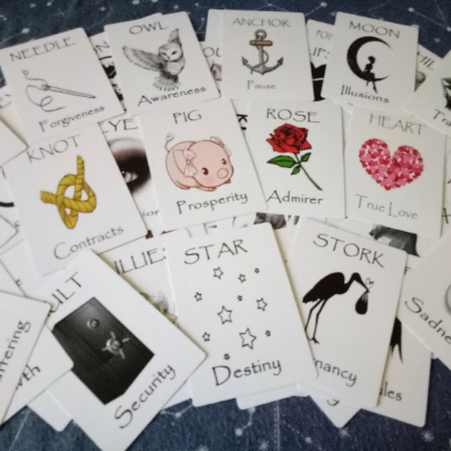 Fortuna Oracle Cards printable deck preview